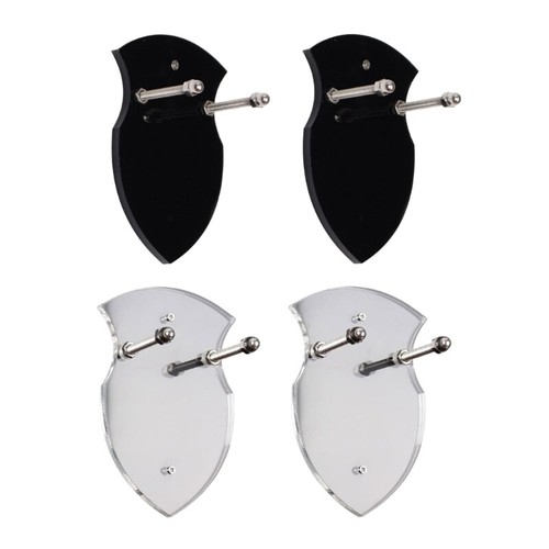 2pcs acrylic swords and axes - 2pcs,
