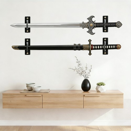 Acrylic light saber wall mount - acrylic,