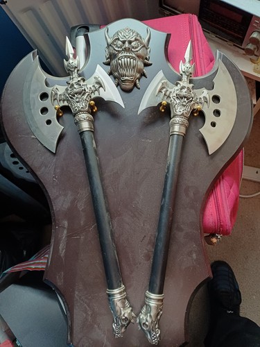 Decorative pair axes with - pair,