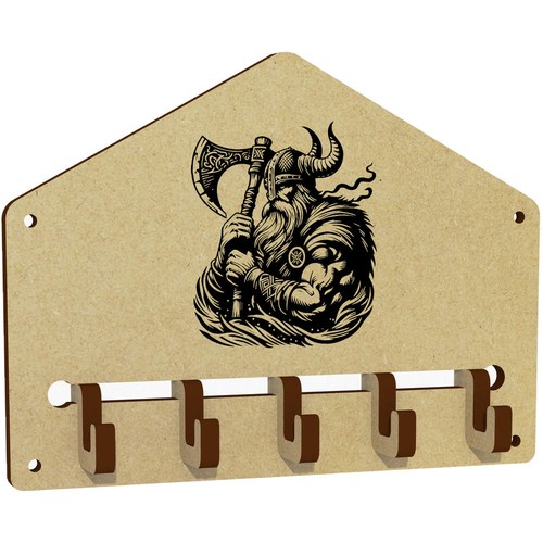 Viking warrior with battle - with,