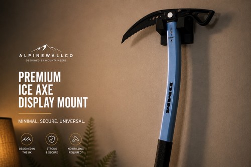 Ice axe wall - wall, mount